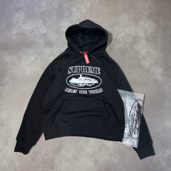 Supreme Other - Supreme Corteiz Hoodie Black Mens Medium